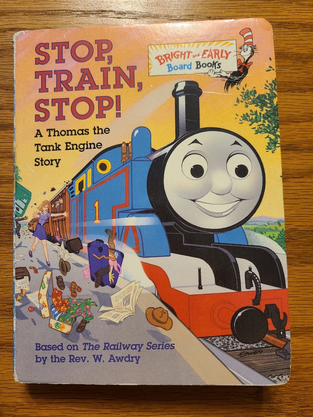 Stop, Train, Stop! - Thomas the Tank Engine Children's Story Board Book - Trains